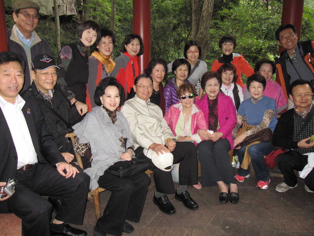 國民(mín)黨副主席，海(hǎi)基會董事(shì)長江丙坤考察團