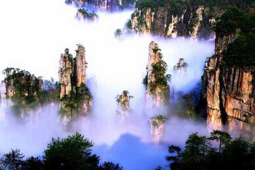 張家(jiā)界最神秘的(de)景點——神堂灣，至今無人(rén)涉足